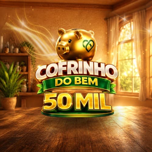 Cofrinho do Bem | 50Mil Para Usar do Seu Jeito
